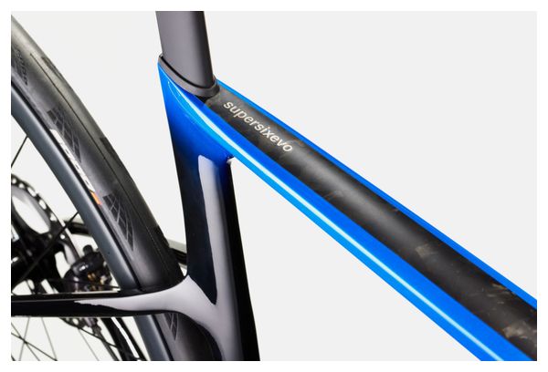 Bicicleta de carretera Cannondale SuperSix Evo Hi-Mod 2 Shimano Ultegra Di2 12V 700 mm Negro Mate