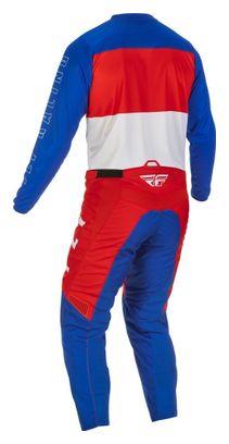 Pantalon Fly Racing Fly F-16 Rouge / Blanc / Bleu