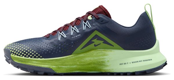 Nike React Pegasus Trail 4 Dames Hardloopschoenen Blauw Groen