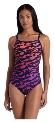 Arena Surfs Up Swimsuit Lightdro Pink / Blue