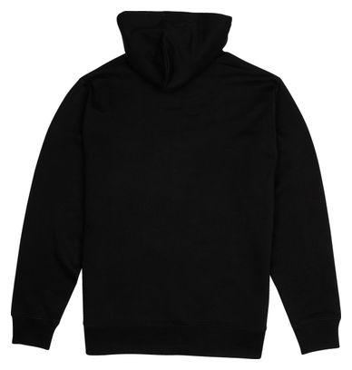 Felpa con cappuccio Burgtec Icon nera unisex