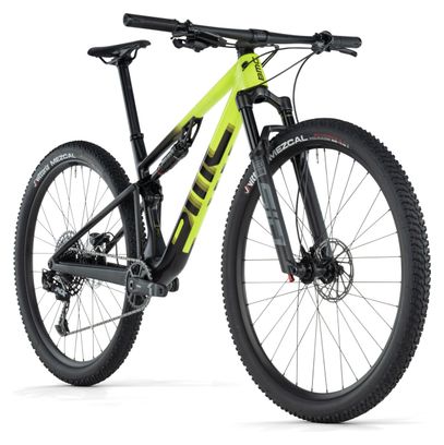 BMC Fourstroke Four Volledig geveerde MTB Sram NX Eagle 12S 29'' Zuurgeel Zwart 2024