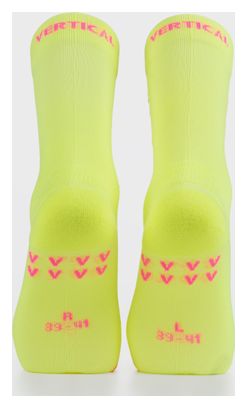 Chaussettes Vertical Mountain Run For Pasta Jaune Fluo