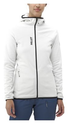 Sudadera polar Millet Seneca Hoodie blanca para mujer