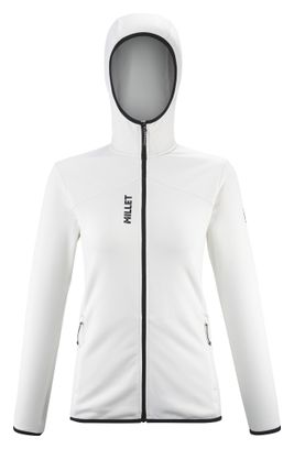 Sudadera polar Millet Seneca Hoodie blanca para mujer