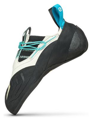 Chausson d'Escalade Femme Scarpa Vapor S Gris/Bleu