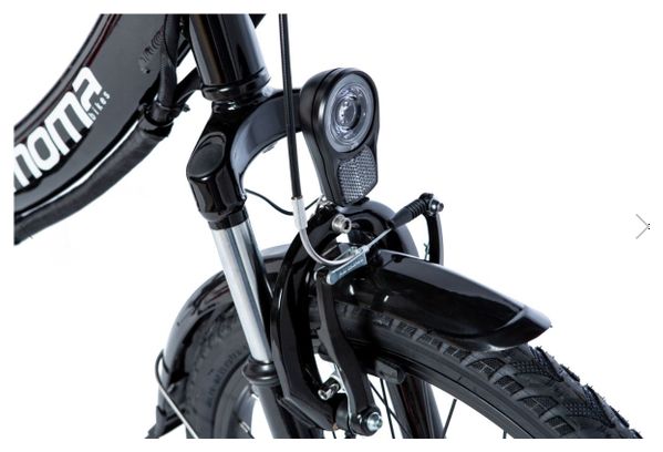 Vélo Pliant Électrique Moma Bikes E-20.2 Shimano 7v Noir
