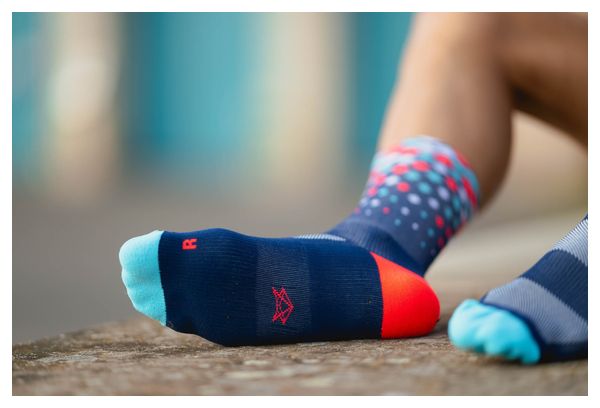 Chaussettes Incylence Crystals Bleu/Marine/Turquoise 