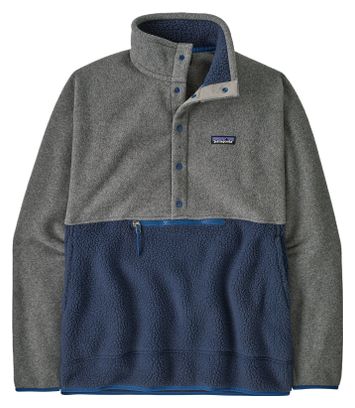 Pile Patagonia Retro Pile 1/2 Zip Uomo Blu/Grigio