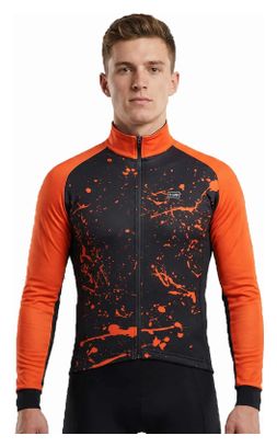 Veste Hiver Imperméable PIRINEUS Splash Noir/Orange