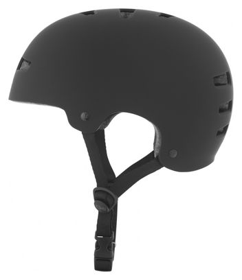 TSG Evolution Solid Color Flat Black Helm
