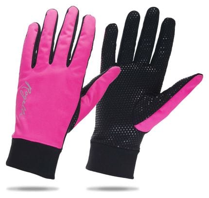 Gants Velo Long De Hiver Rogelli Laval - Femme - Rose