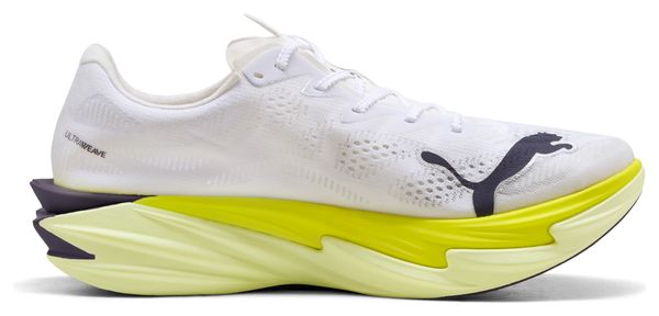 Scarpe da corsa Puma Deviate Nitro Elite 4 Bianco/Giallo Uomo