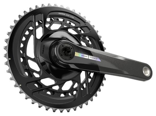 Sram Force D2 DUB 46-33 Tanden 2x12V Zwart crankstel (zonder cassette)