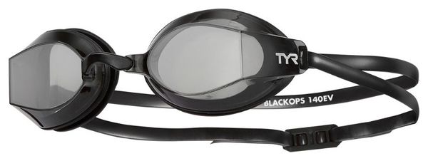 Tyr Blackops Racing Swimming Goggles Smoked Black