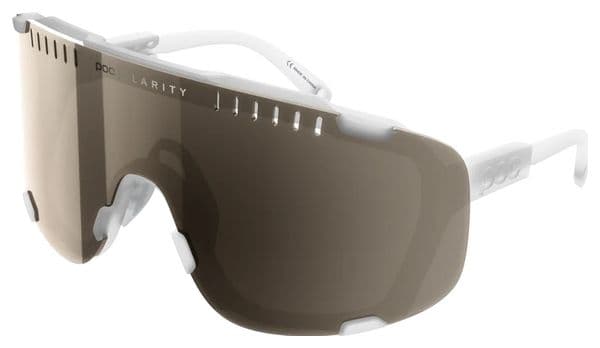 Poc Devour Transparent Crystal / Clarity Trail Partly Sunny Silver Sunglasses