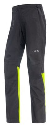 Pantalón GORE Wear GTX Paclite Negro / Amarillo Fluo
