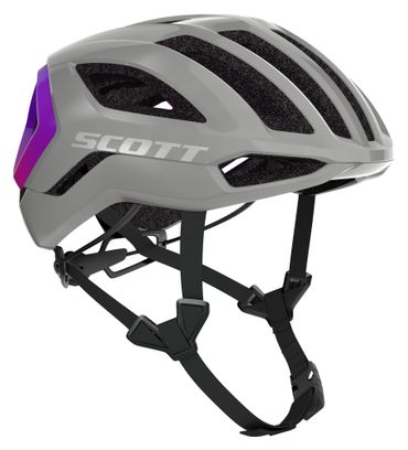 Scott Centric Plus Helm Grau/Violett