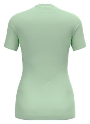 Camiseta técnica de mujer Odlo Merino 160 Natural Verde Claro