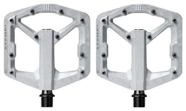 Paar Crankbrothers STAMP 2 Flat Pedals Brut