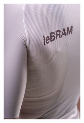 Camiseta de manga corta para mujer LeBram Training, color beige