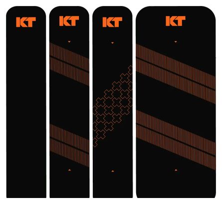 Kinesiologie-Tapes KT Tape Starter Pack Schwarz (x10)