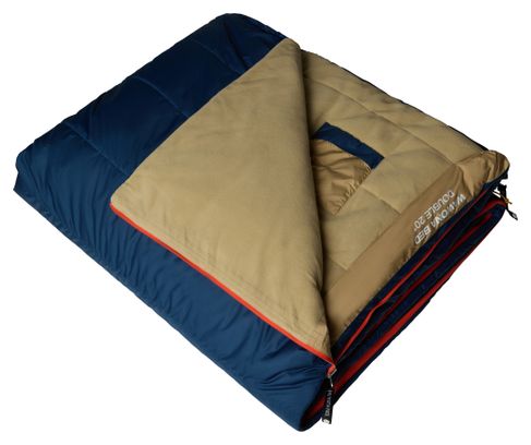 Sacco a pelo The North Face Double Wawona Blu