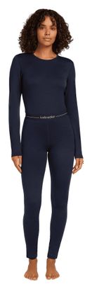 Pantalone Icebreaker Merino 260 Tech Donna Blu
