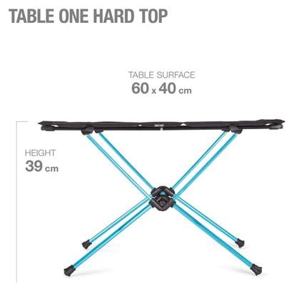 Table Pliante Ultralight Helinox Table One Hard Top Noir