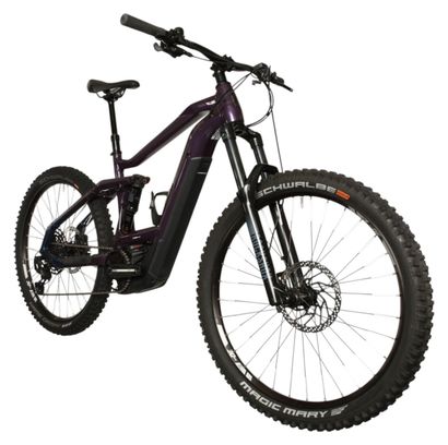VTT Électrique Tout-Suspendu Haibike AllTrail 8 29 Sram SX Eagle 12V 625 Wh 29'' Violet Bleu Navy 2022 T.M 165/175cm - Produit Reconditionné