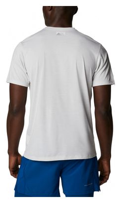 T-Shirt Columbia Trinity Trail Graphic Blanc Homme