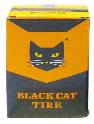 Chambre à air valve 48 mm Black Cat Presta 700 x 35-43C