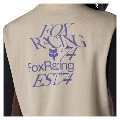 Maglia a maniche lunghe Fox Defend Park beige da donna