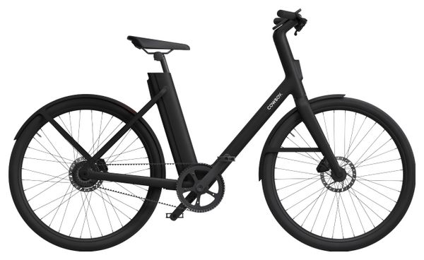 Vélo de Ville Electrique Cowboy 4 ST Courroie Mono Vitesse 27.5'' Noir 