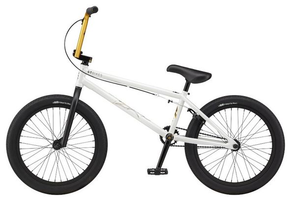 BMX Freestyle GT Conway Team 21'' Wit/Goud