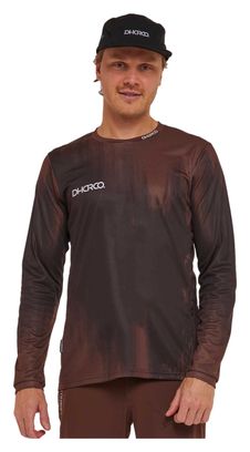 Dharco Gravity Brown Long Sleeve Jersey