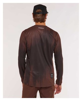 Dharco Gravity Brown Long Sleeve Jersey