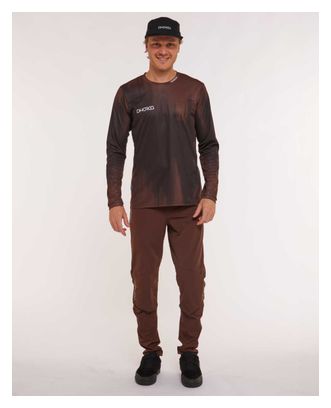 Dharco Gravity Brown Long Sleeve Jersey