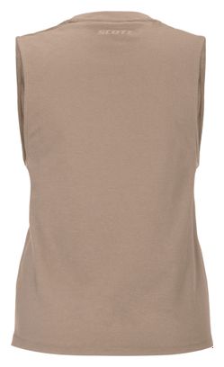 Canotta Scott Tank Vertic Beige da donna