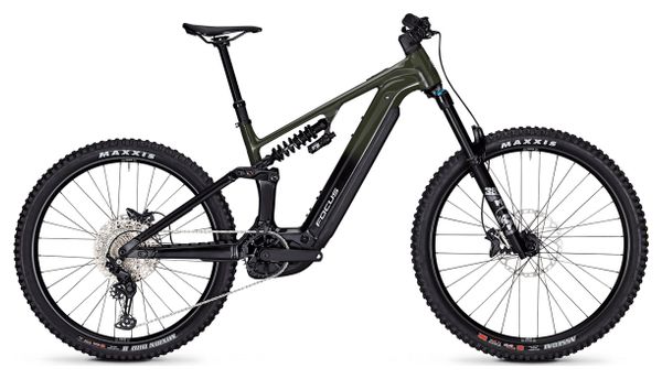 Mountain bike elettrica full-suspension Focus SAM² 6.8 Shimano 12V 800Wh Bosch 120 Nm 29/27,5'' Verde scuro/Nero