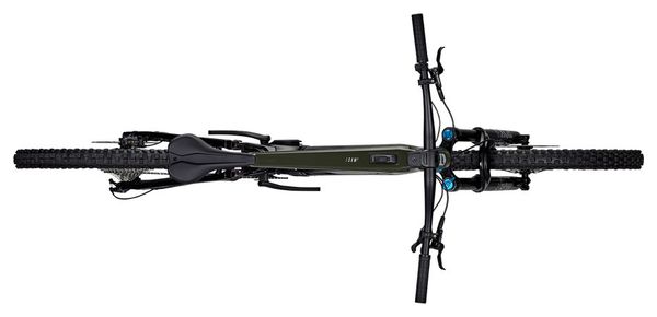 Mountain bike elettrica full-suspension Focus SAM² 6.8 Shimano 12V 800Wh Bosch 120 Nm 29/27,5'' Verde scuro/Nero