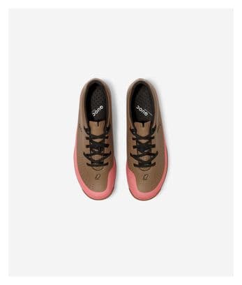 Quoc Gran Tourer Lace Shoes Pink Brown