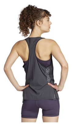 Camiseta de Tirantes adidas Adizero Mujer Negra