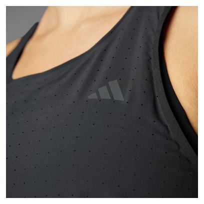 Camiseta de Tirantes adidas Adizero Mujer Negra