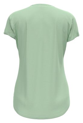 Kurzarm Trikot Women Odlo Essentials Natural Green