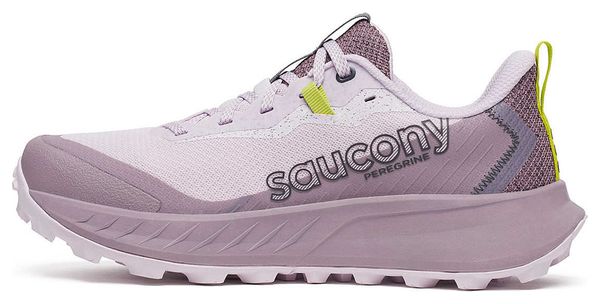 Saucony Peregrine 15 Yellow/Beige Women's Trail Shoes