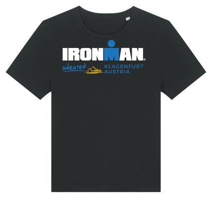 Ironman Oostenrijk Zwart Korte Mouw T-shirt