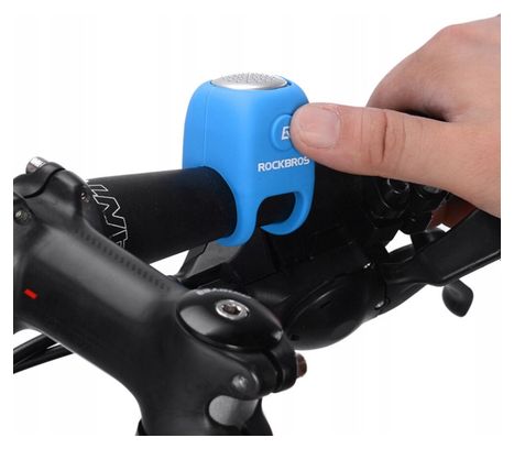 Rockbros CB1709BK Sonnette de vélo électronique bleu