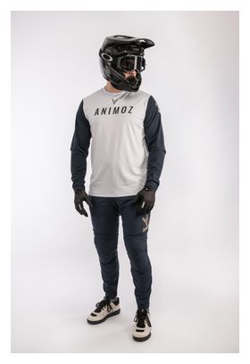 Animoz Wild Long Sleeve Jersey Grey/Black