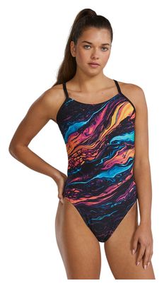 Costume da bagno Tyr Durafast Elite Cutoutfit Magmata da donna